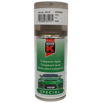 Auto-K Transparent Spray schwarz 150 ml